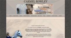 Desktop Screenshot of carmelrowley.com.au